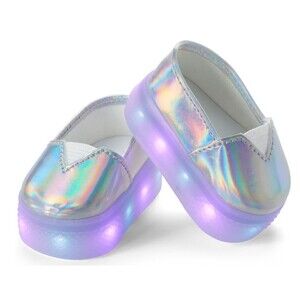 American Girl Fashion Show Shine On Shoes New Sealed Box Shoes Light Up